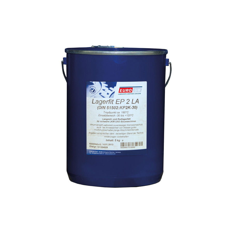 EUROLUB Lagerfit, EP 2 LA 709005 Anti-friction Bearing Grease | Duco Car Parts UK Car Parts