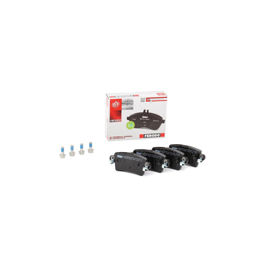 Ferodo Premier Eco Friction Fvr1453 Brake Pad Set Not Prepared For Wear Indicator With Brake Caliper Screws With Accessories