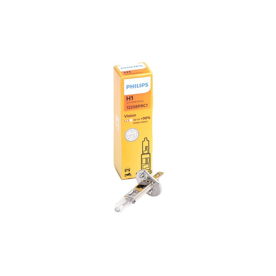 PHILIPS 12258PRC1 Bulb, spotlight H1 12V 55W P14,5s 3200K Halogen Vision