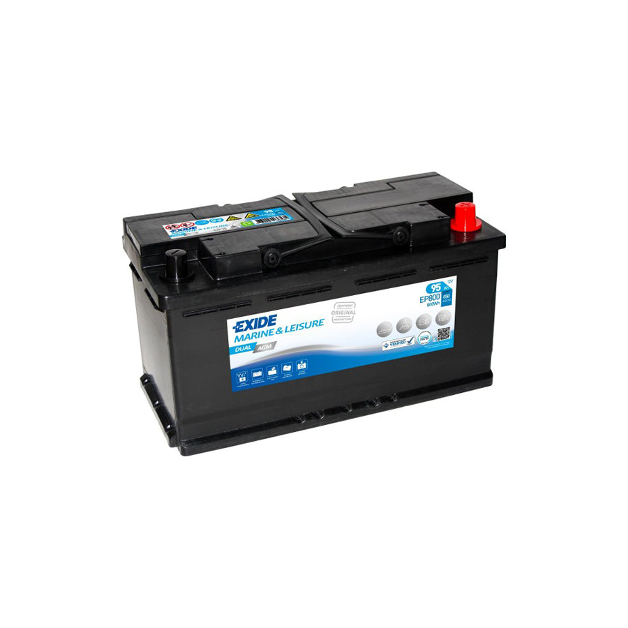 Exide Dual EP800 AGM Starter, Supply Battery 12V 95AH | Duco Car Parts UK Car Parts