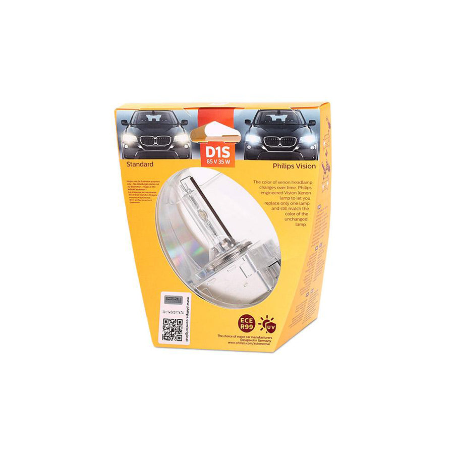 PHILIPS Xenon Vision 85415VIS1 Bulb, spotlight D1S (gas discharge tube) 85V 35W Pk32d-2 4600K Xenon