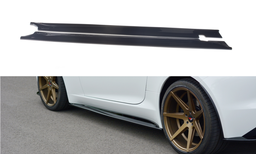 Maxton Design JA-F-TYPE-1-SD1T Side Skirts Diffusers Jaguar F-Type | Duco Car Parts UK Car Parts