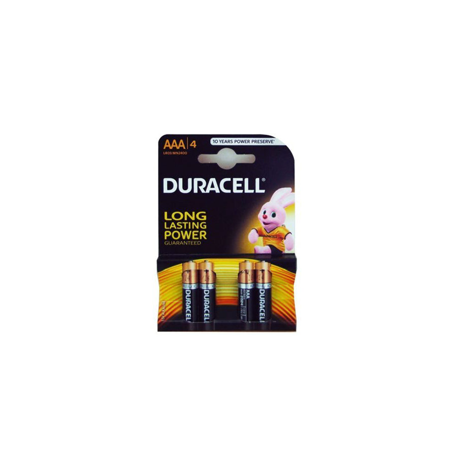 Duracell MN2400B4 (AAA) (Card of 4) | Duco Car Parts UK Car Parts
