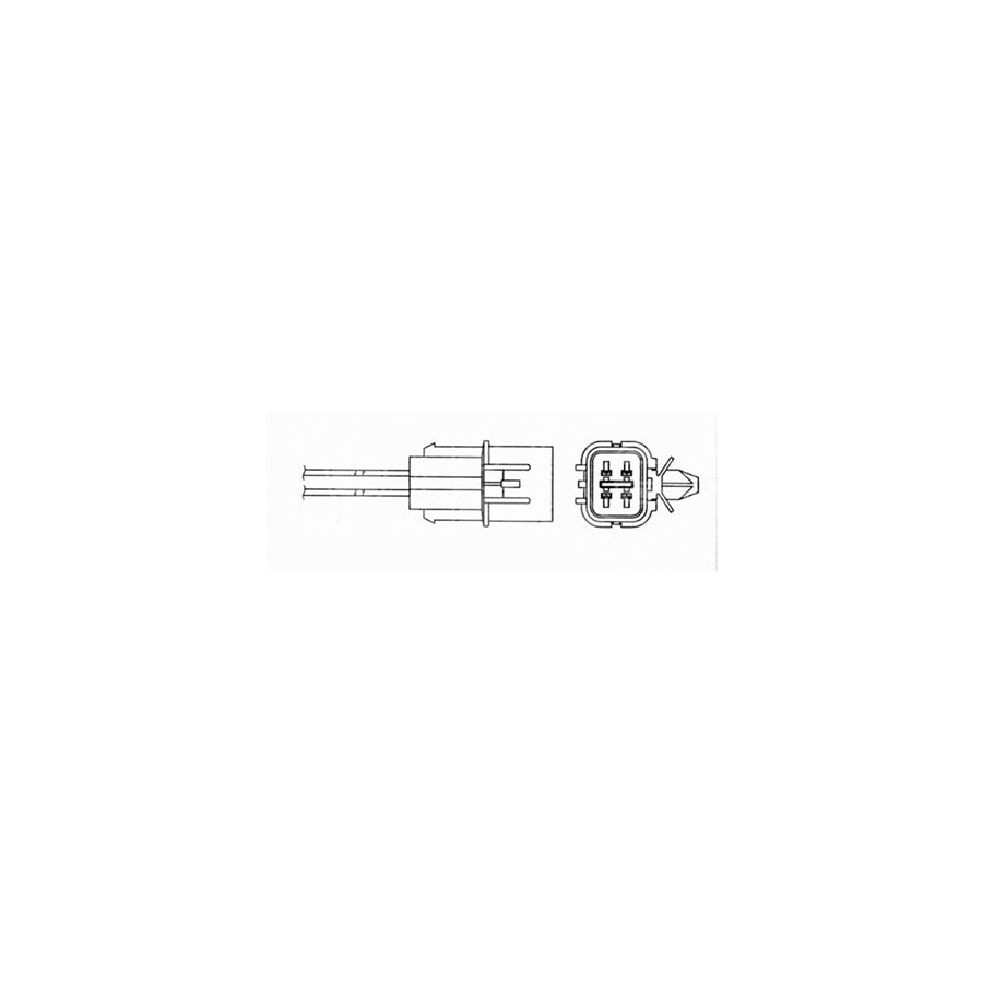 NTK Lambda Sensor / O2 Sensor (NGK 0015) - OZA610-W5