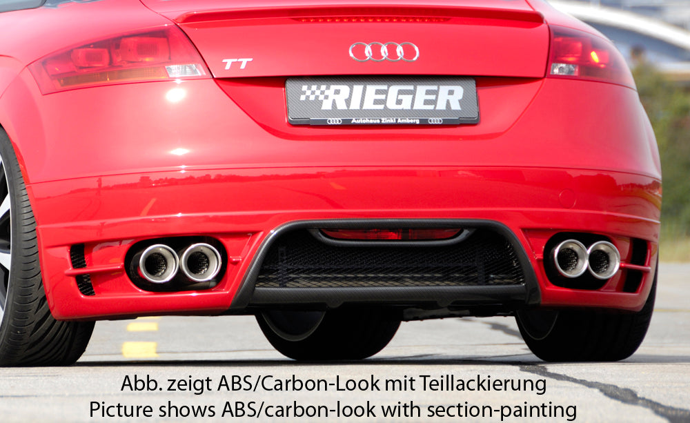 Rieger 00099050 Audi 8J TT Rear Diffuser