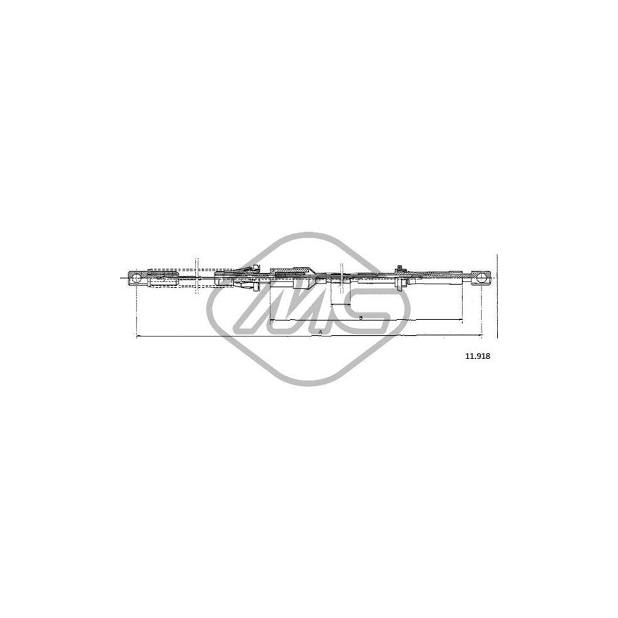 Metalcaucho 81879 Throttle Cable | Duco Car Parts UK Car Parts