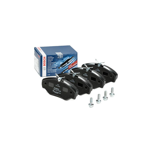 Bosch 0986494730 Brake Pad Set With Anti Squeak Plate With Bolts Screws With Accessories BP1745