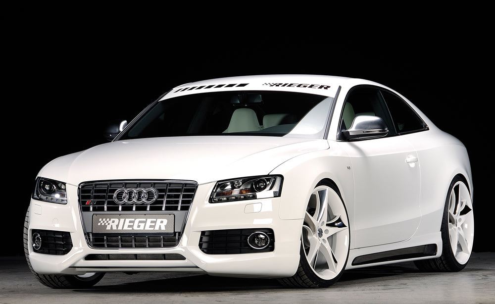 Rieger 00099060 Audi B8 B81 Right Side Skirt (A5 & S5) - Carbon-Look