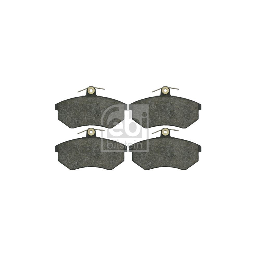 Febi Bilstein 16318 Brake Pad Set Front Axle Excl Wear Warning Contact