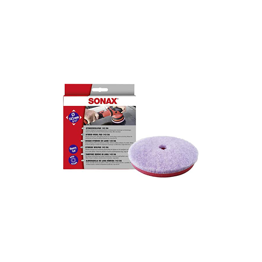 Sonax Hybrid Wool Pad 143 DA | ML Performance Car Care
