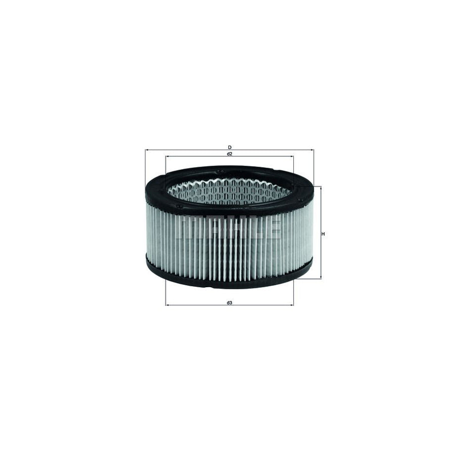 MAHLE ORIGINAL LX 354 Air Filter Filter Insert