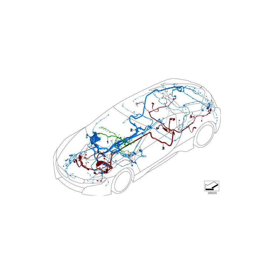 Genuine BMW 61126826682 Main Wiring Harness For Drive Module (Inc. i8) | Duco Car Parts UK Car Parts