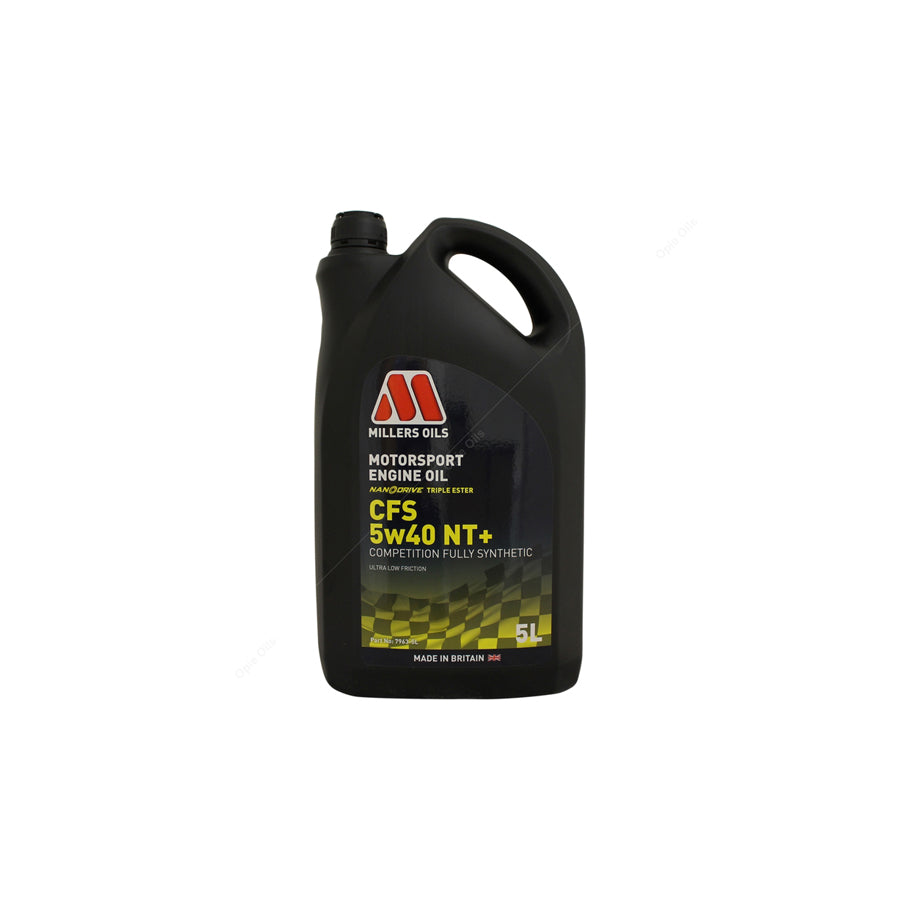Millers Oils Motorsport CFS 5w40 NT+ Fully Synthetic Engine Oil 5l