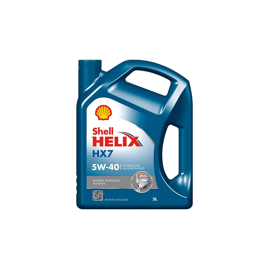 Shell Helix HX7 Engine Oil - 5W-40 - 5Ltr
