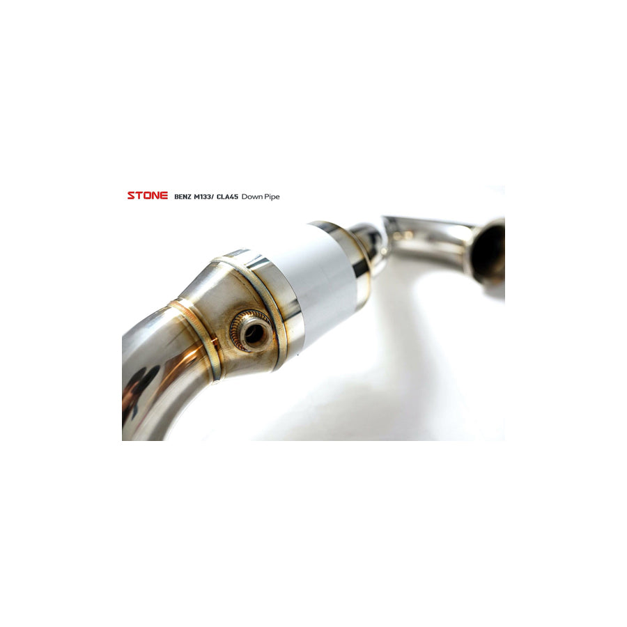 Stone Exhaust Mercedes-Benz M133 C/X117 X156 W176 Eddy Catalytic Downpipe (Inc. A45, GLA45 & CLA45/SB)