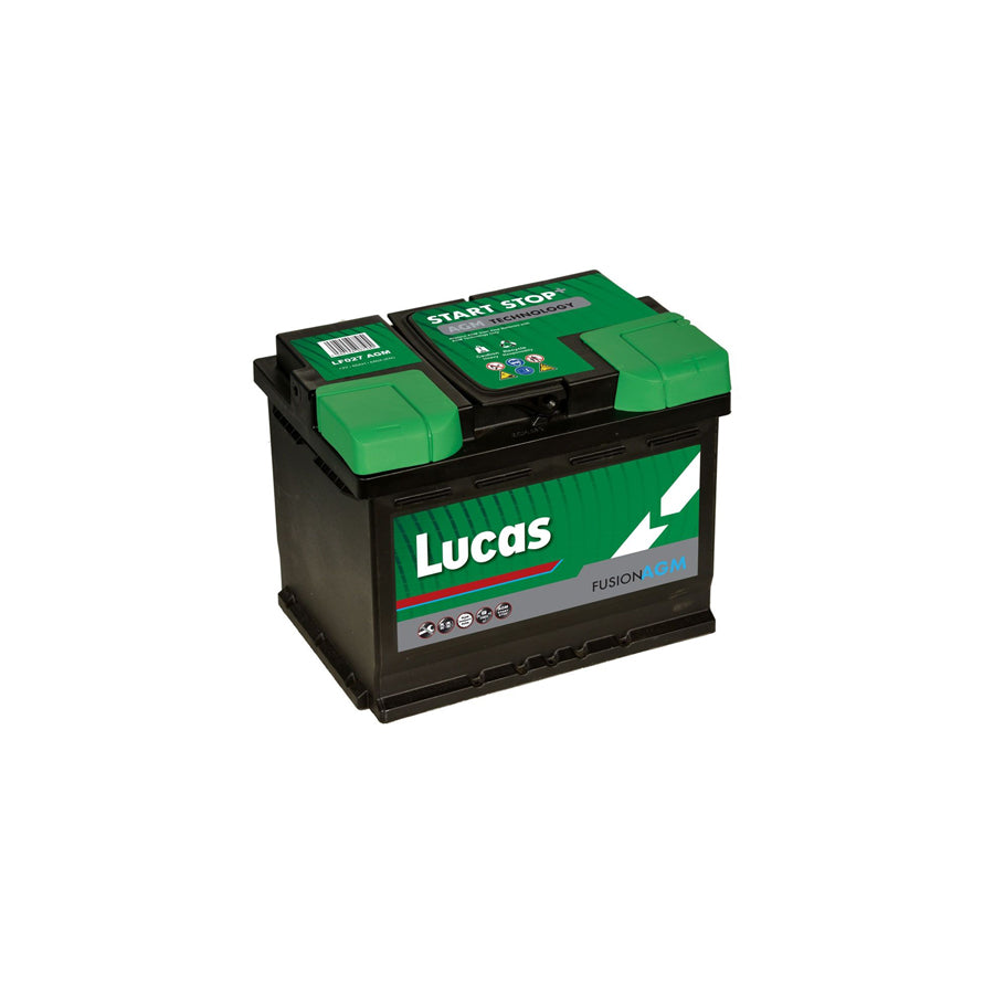 Lucas LF027 Fusion AGM Car Battery 12V 60Ah