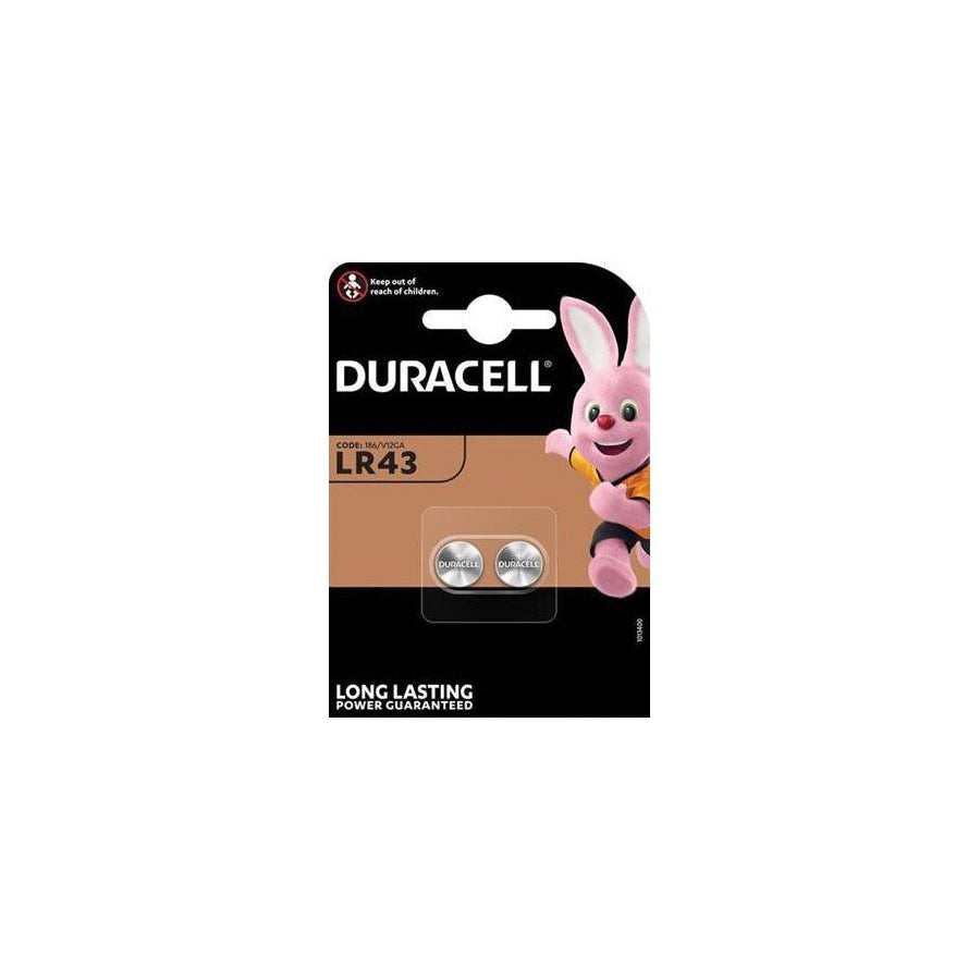 Duracell LR43 (Pack of 2) | Duco Car Parts UK Car Parts