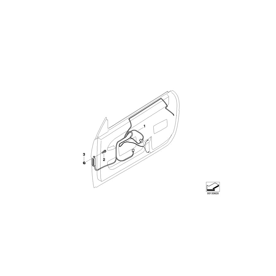 Genuine BMW 61126973905 E64 E63 Wiring Co-Drivers Side (Inc. 635d, 630i & M6) | Duco Car Parts UK Car Parts