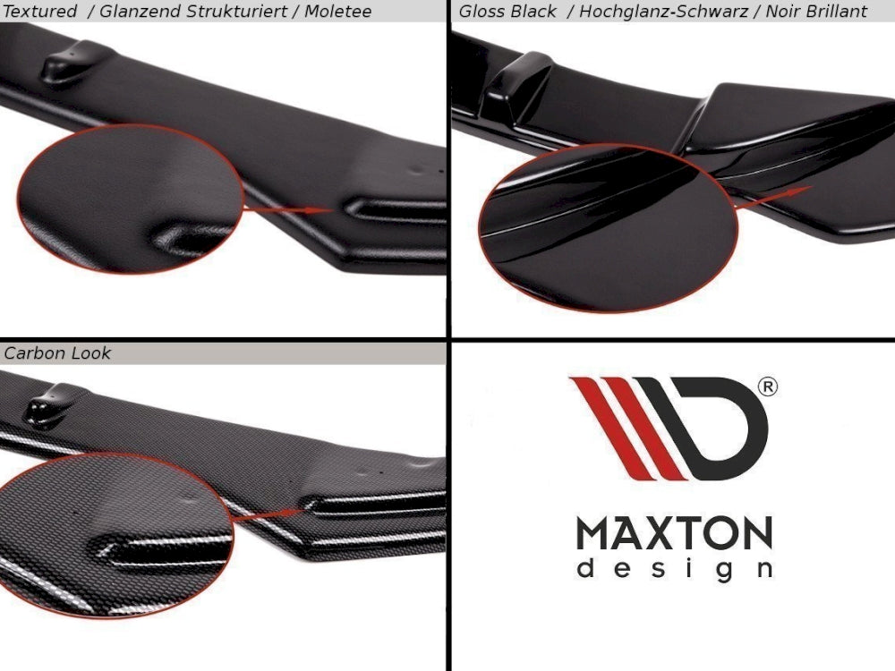 Maxton Design Mercedes Vito W447 Facelift (2020-) Front Splitter V.2