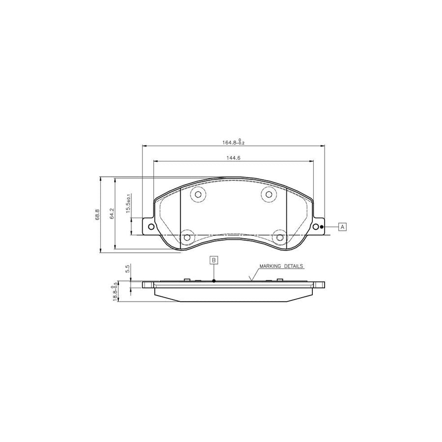 Bosch 0986Tb2951 Brake Pad Set Incl Wear Warning Contact With Bolts With Accessories