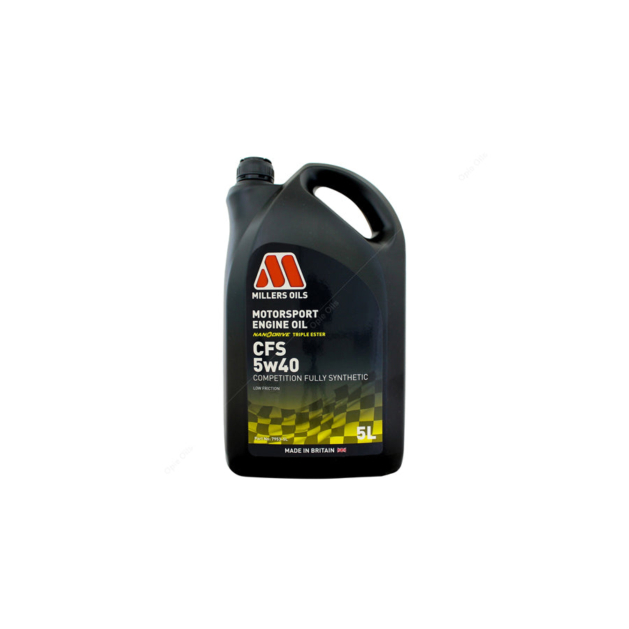 Millers Oils Motorsport CFS 5w-40 Fully Synthetic Engine Oil 5l