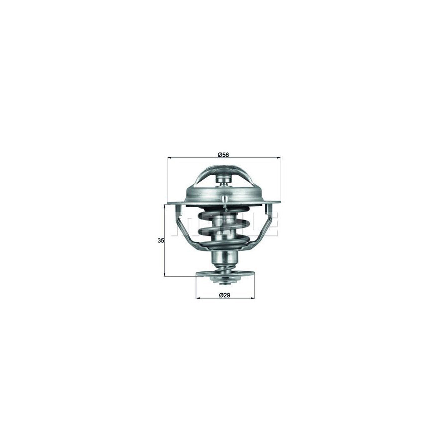 MAHLE ORIGINAL TX 73 82D Engine thermostat Opening Temperature: 82°C, with seal