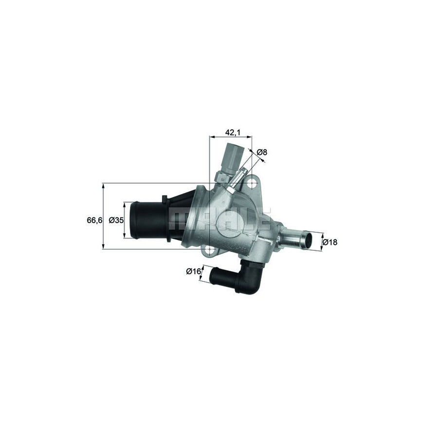 MAHLE ORIGINAL TI 154 88 Engine thermostat Opening Temperature: 88°C