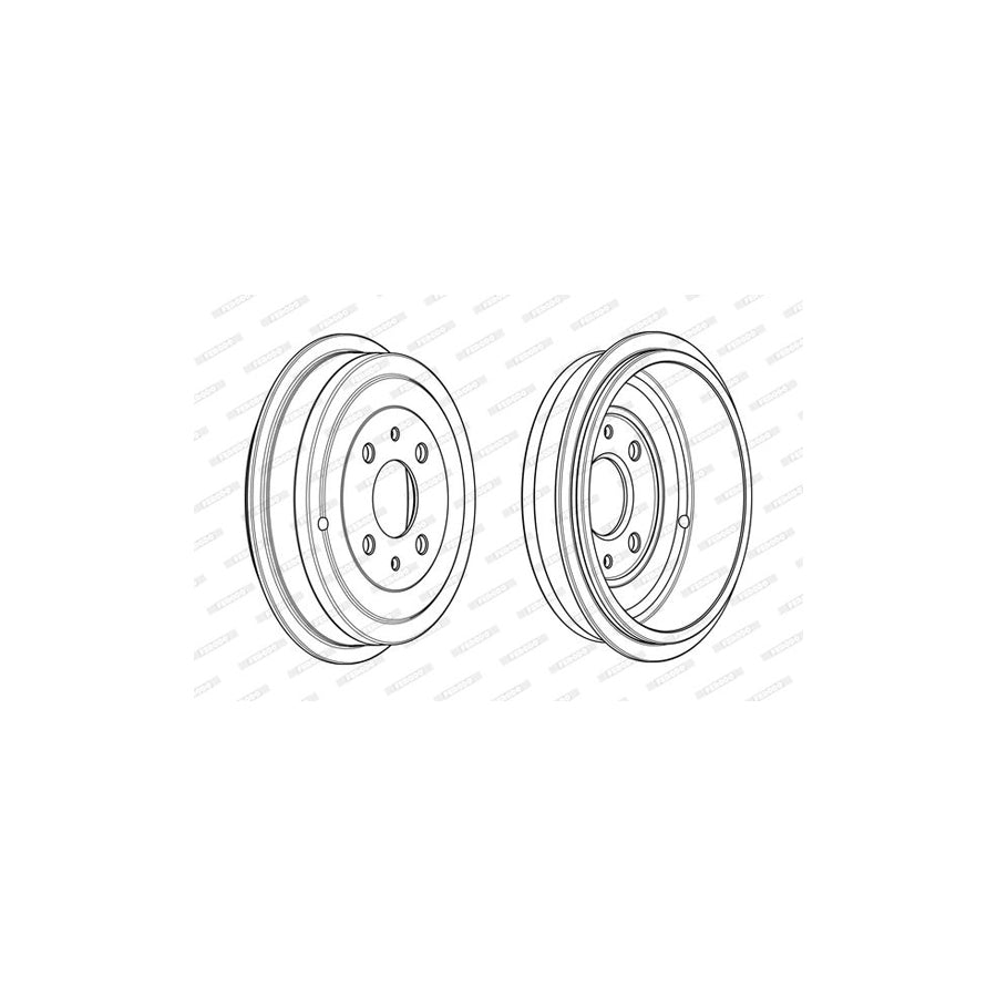 Ferodo Fsl206 Brake Pad Set Fuse Technology Not Prepared For Wear Indicator