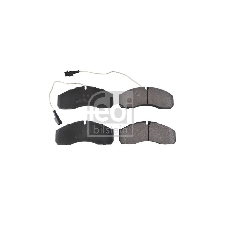 Febi Bilstein 116407 Brake Pad Set Front Axle Incl Wear Warning Contact