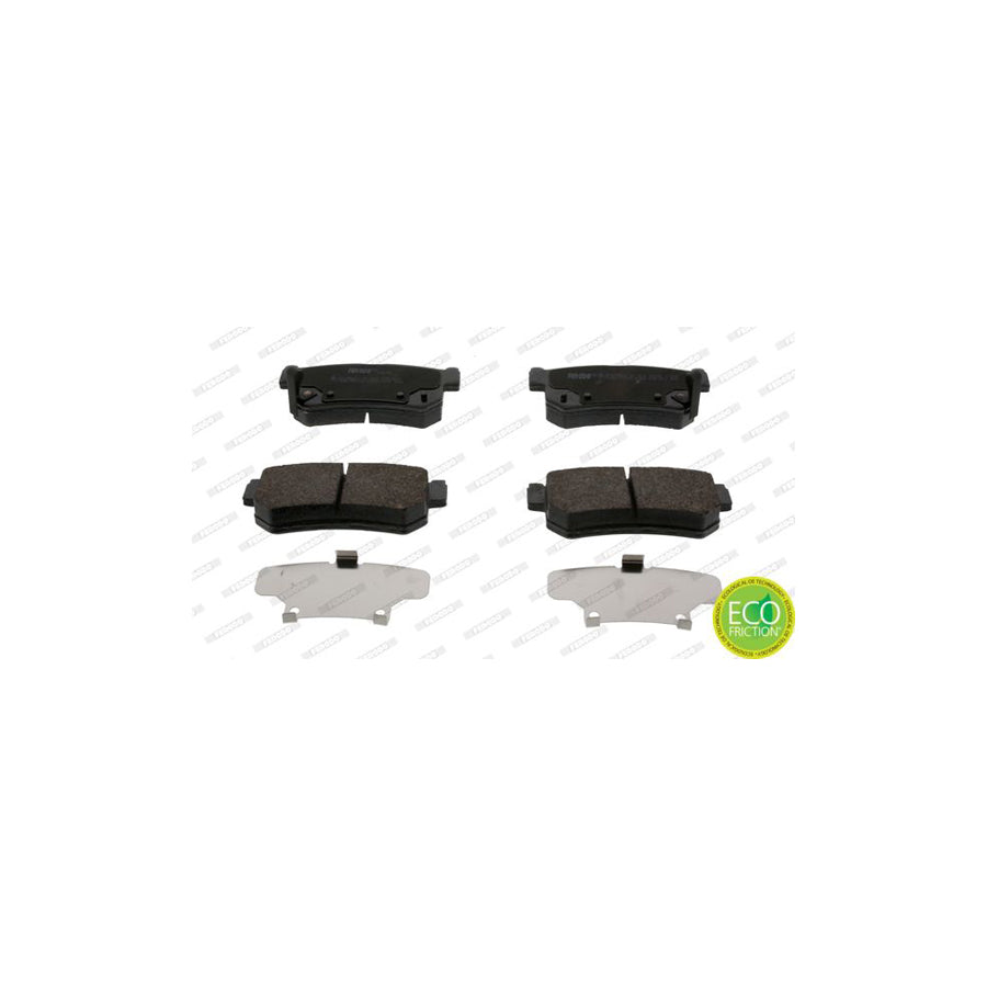 Ferodo Premier Eco Friction Fdb1937 Brake Pad Set With Acoustic Wear Warning Without Accessories