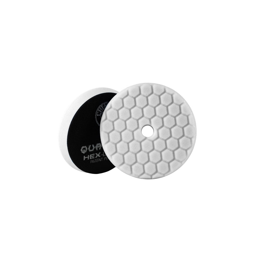 Chemical Guys White Hex-Logic Quantum Light-Medium Polishing Pad 5 inch | Duco Car Parts UK Car Parts