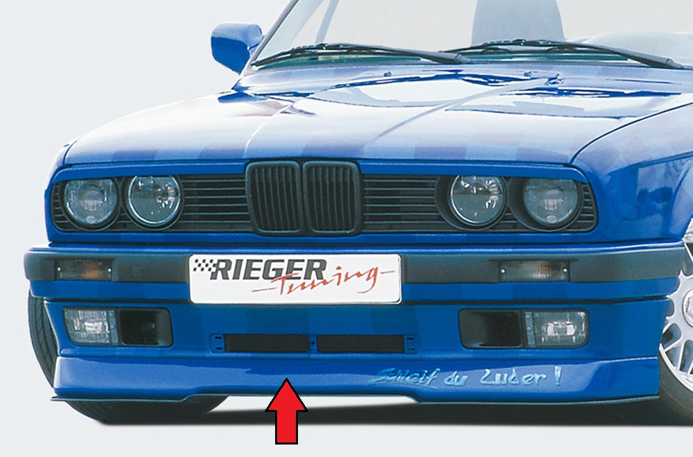 Rieger 00038011 BMW 3 Series E30 Front Splitter