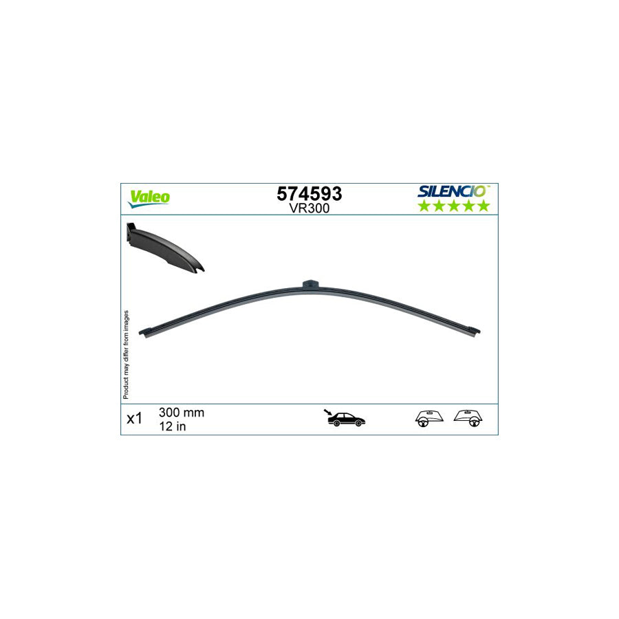 Valeo 574593 Wiper Blade | Duco Car Parts UK Car Parts