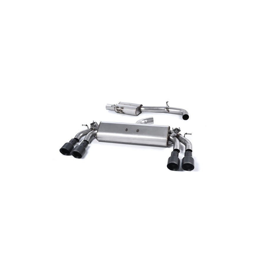 MillTek Audi 8V S3 Resonated Cat-Back Exhaust (Quattro)
