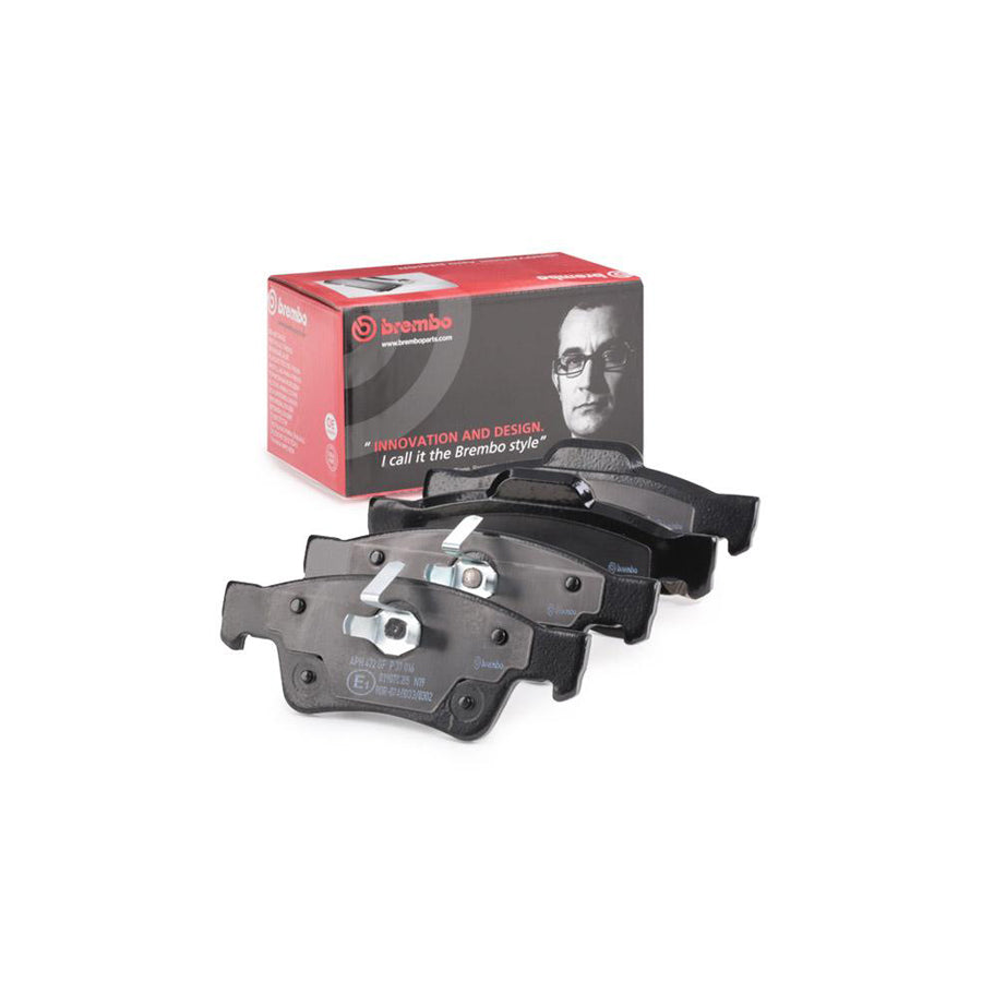 Brembo P 37 016 Brake Pad Set With Acoustic Wear Warning