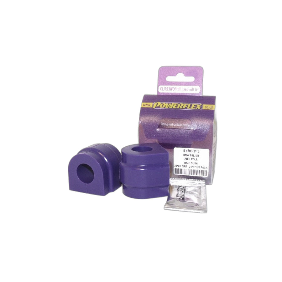 Powerflex PFR5-4609-21.5 BMW E46 E85 E86 Rear Anti Roll Bar Mounting Bush 21.5mm (Inc. Z4M & M3) | Duco Car Parts UK Car Parts