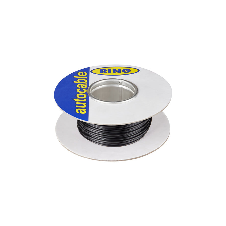 RING RC0108B 14/0.30mm Single Thin Wall Cable 50m (Black) | ML Performance