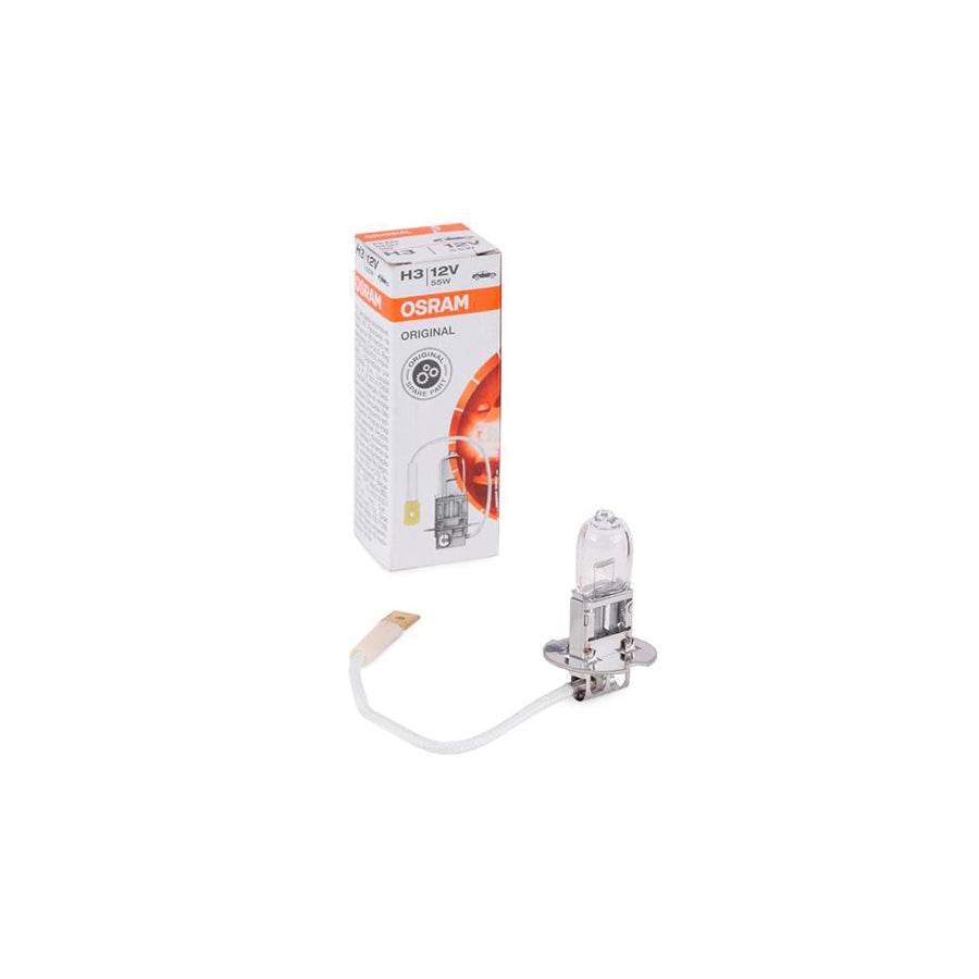 OSRAM ORIGINAL 64151 Bulb, spotlight H3 12V 55W PK22s 3200K Halogen