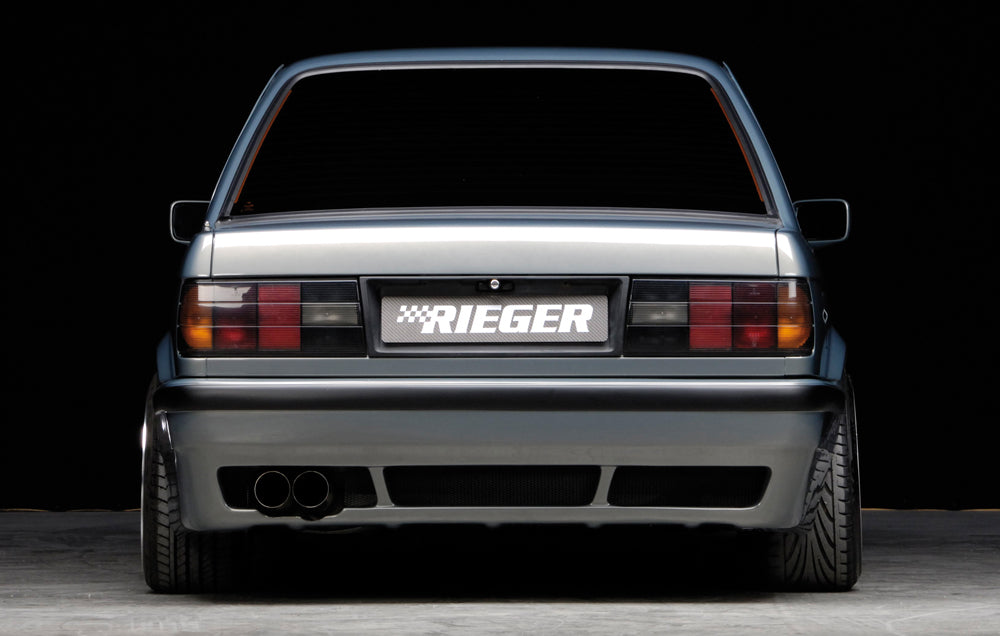 Rieger 00038065 BMW 3 Series E30 Rear Bumper