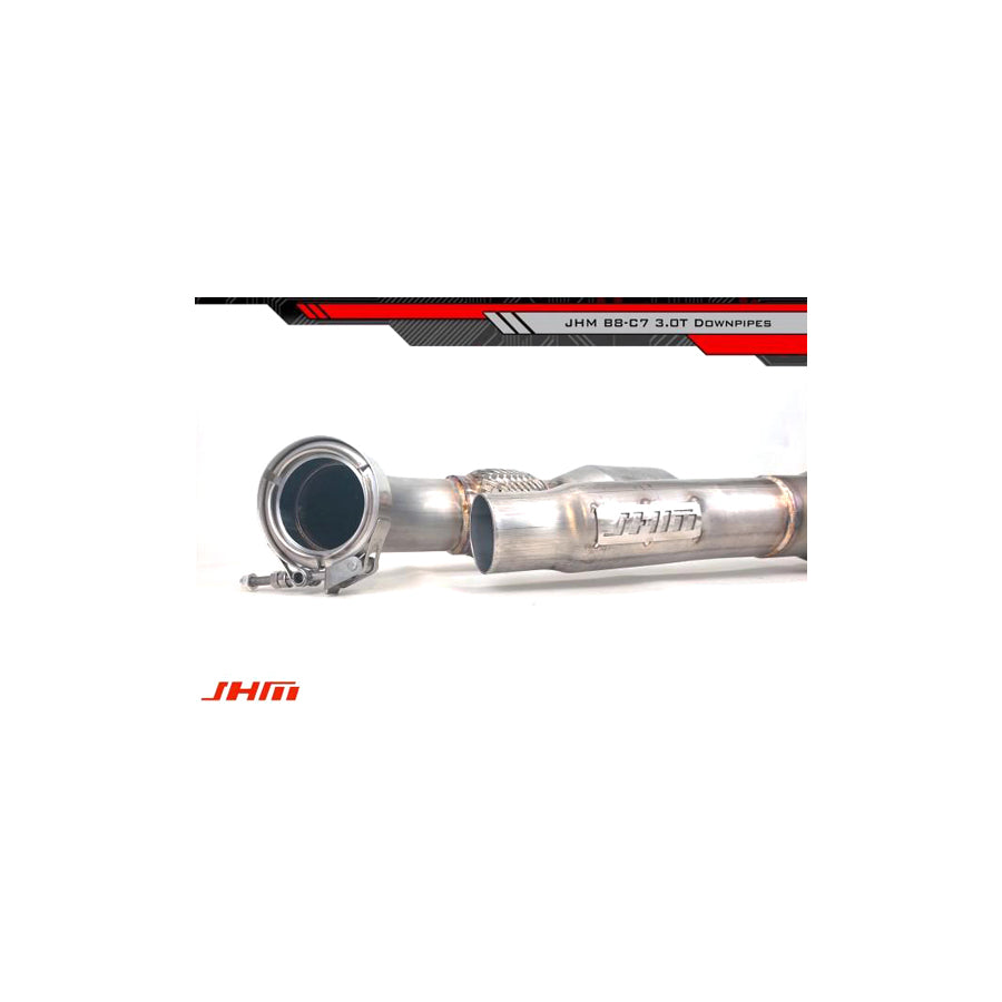 JHM Audi B8 B8.5 C7 3.0T High-Flow Cat Downpipes (Inc. S4, A6, Q5 & SQ5)