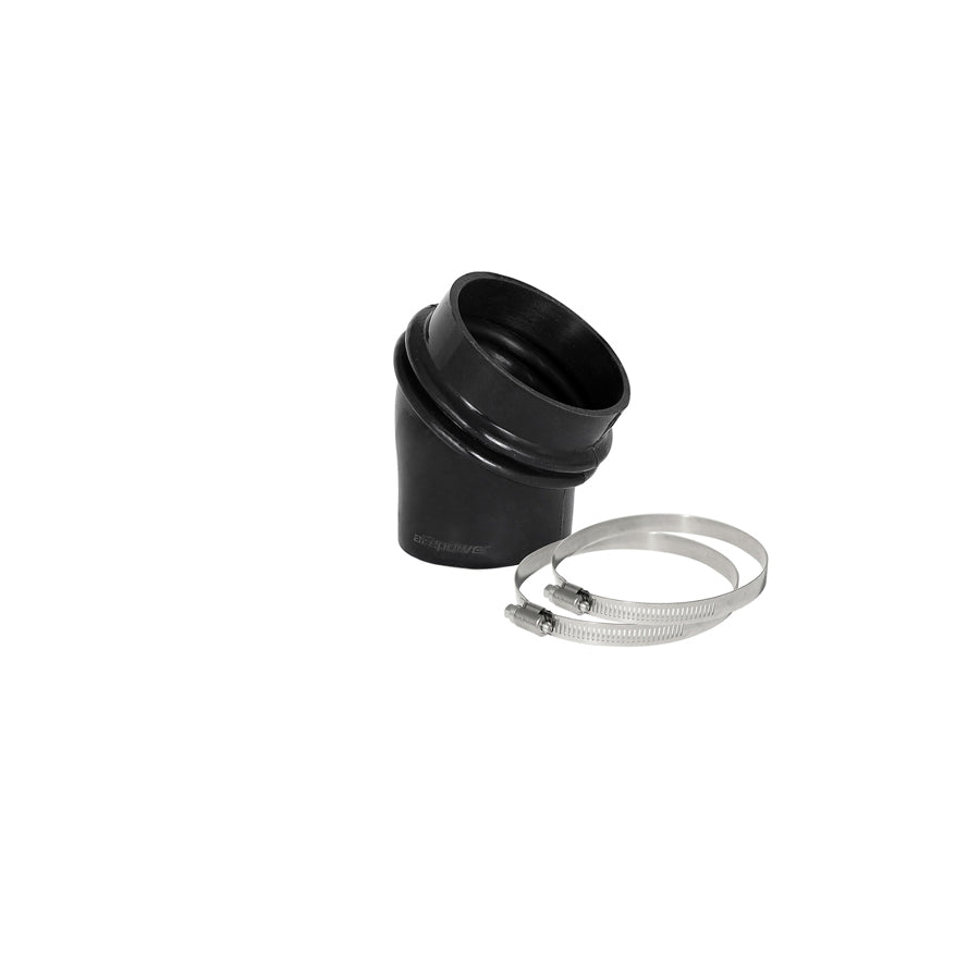 aFe 59-00089 (3 IN ID to 2-1/2 IN ID x 35 Deg.) Elbow Reducing Coupler - Black Replacement Coupling Kit | Duco Car Parts UK Car Parts