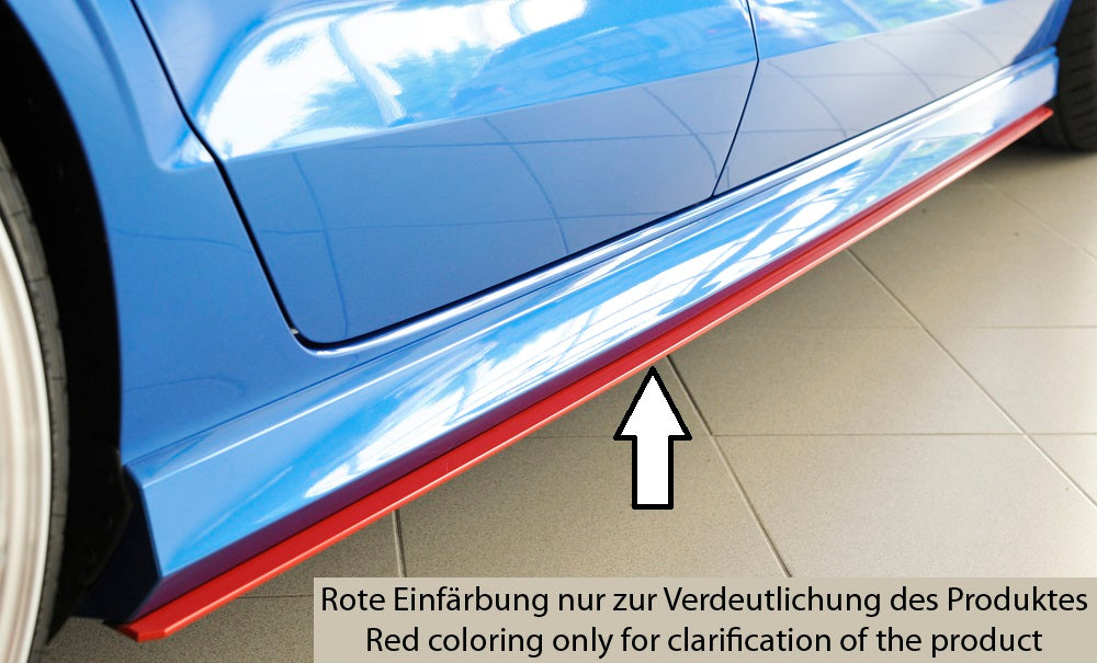 Rieger 00056803 Audi 8V Right Side Skirt Splitter (A3 & S3)
