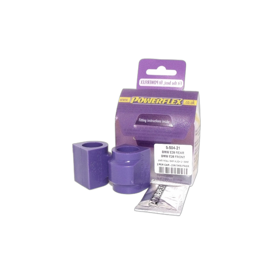 Powerflex PFR5-504-21 BMW E24 E28 Front Anti Roll Bar Mounting Bush 21mm | Duco Car Parts UK Car Parts