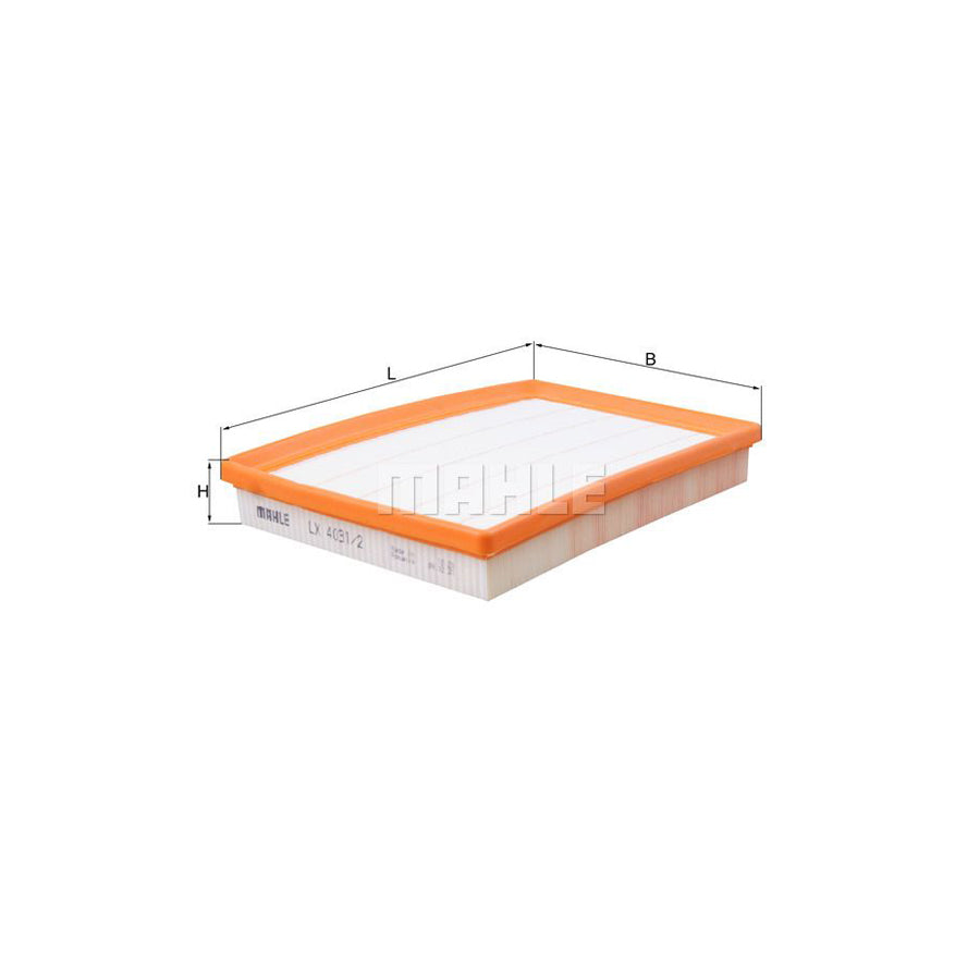MAHLE ORIGINAL LX 4031/2 Air Filter Filter Insert