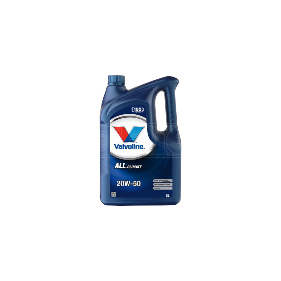 Valvoline All-Climate 20w-50 High Quality Engine Oil 5l