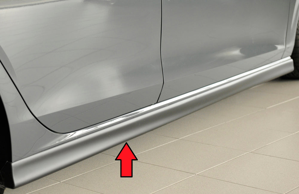 Rieger 00059598 Seat, VW Right Side Skirt (5F Leon Cupra/FR & Mk7 Golf)