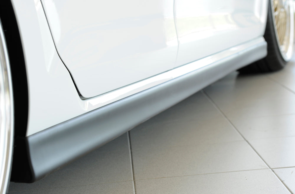 Rieger 00059598 Seat, VW Right Side Skirt (5F Leon Cupra/FR & Mk7 Golf) - Matte Black