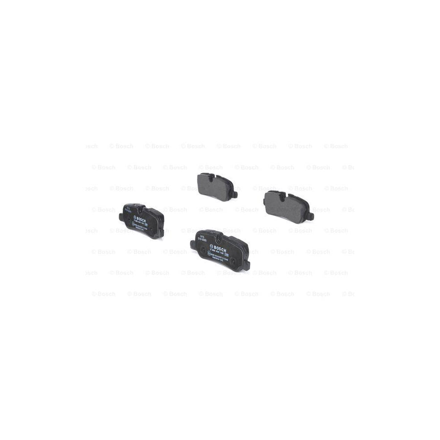 Bosch 0986494148 Brake Pad Set With Anti Squeak Plate With Mounting Manual BP1059