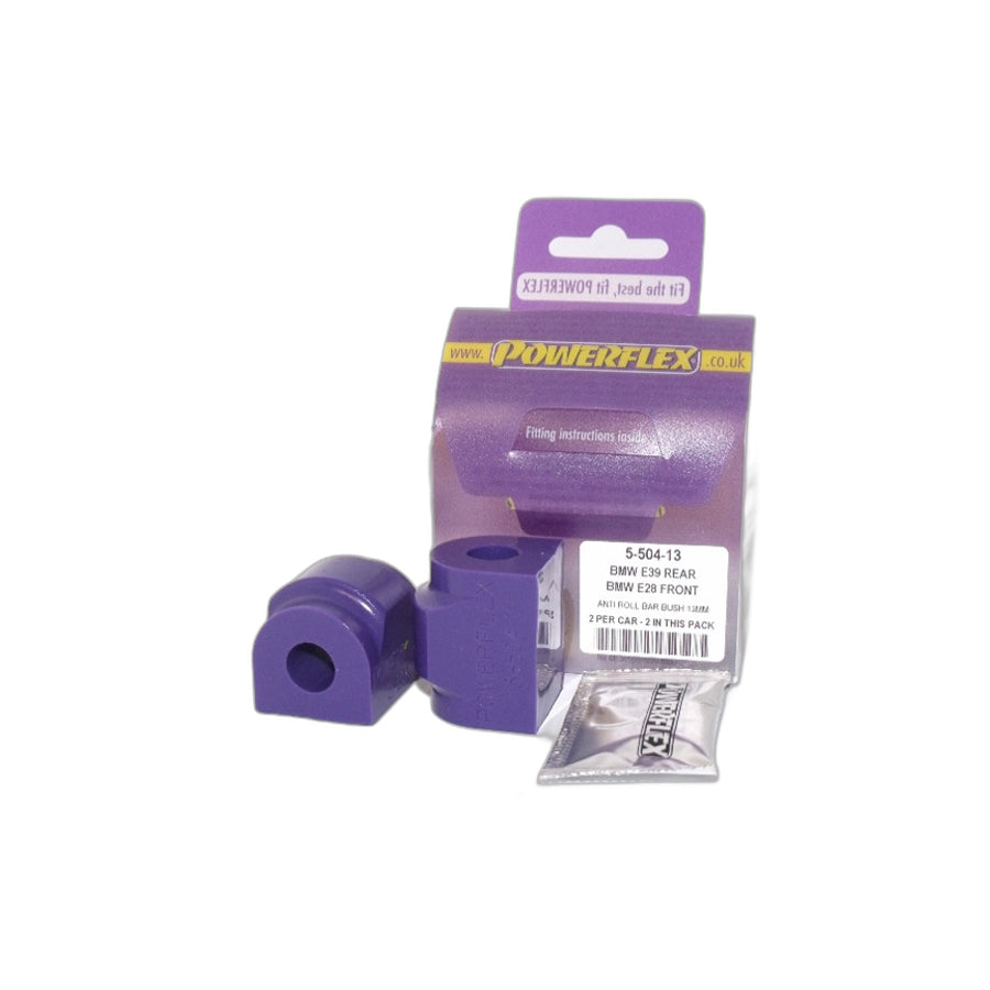 Powerflex PFR5-504-13 BMW E24 E28 E39 Rear Anti Roll Bar Mounting Bush 13mm (Inc. M5) | Duco Car Parts UK Car Parts