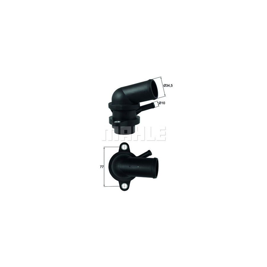 MAHLE ORIGINAL TI 239 87D Engine thermostat Opening Temperature: 87°C, with seal